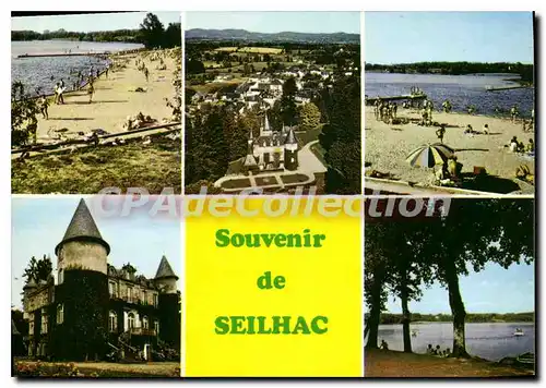 Moderne Karte Seilhac Le Chateau Le Lac De Bournazel