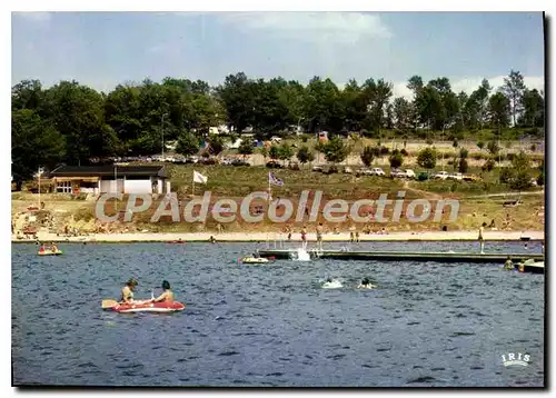 Cartes postales moderne Seilhac Le Lac Et La Plage
