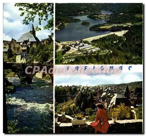 Cartes postales moderne Treignac La Vallee De La Vezere Vue Aerienne