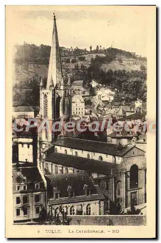 Cartes postales Tulle La Cathedrale