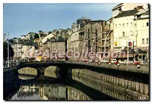 Moderne Karte Tulle Correze Les Quais