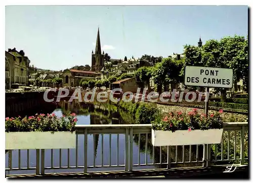Cartes postales moderne Tulle La Correze Vu Du Pont Des Carmes