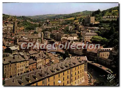 Cartes postales moderne Tulle Vue Generale Au Fond La Cathedrale