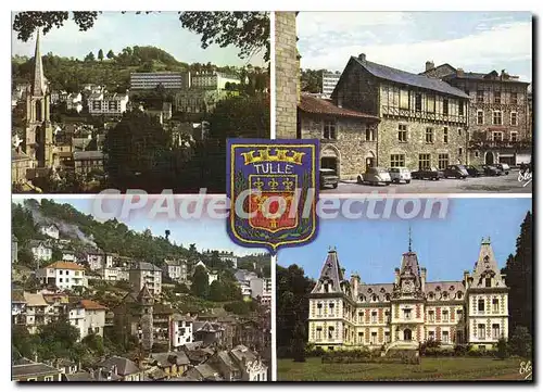 Cartes postales moderne Tulle Vue Generale Sur Le Vieux Quartier La Prefecture