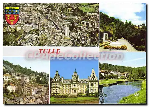 Cartes postales moderne Tulle Vue Generale Le Cimetiere Des martyres pr�fecture baignade