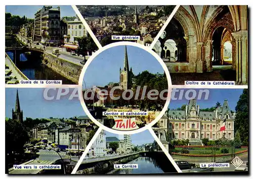 Cartes postales moderne Tulle pr�fecture cath�drale