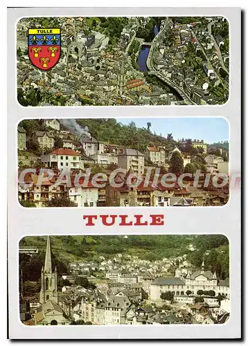 Cartes postales moderne Tulle Vue Generale La Vieille Tour L'Eglise