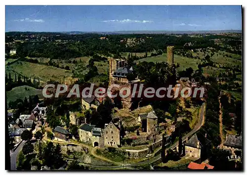 Cartes postales moderne Turenne Vue Generale Dominee Par Les Ruines Du Chateau