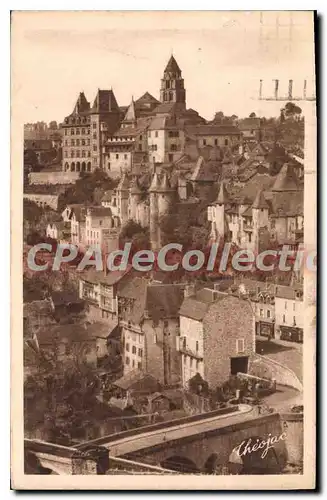 Cartes postales UZERCHE Chateau Pontier Eglise Et Ecole Superieure