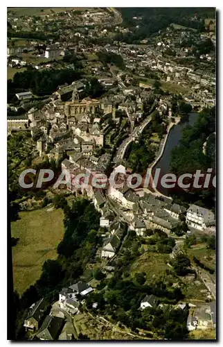 Cartes postales moderne Uzerche La Perle Du Limousin Vue D'Ensemble Et Les Bords