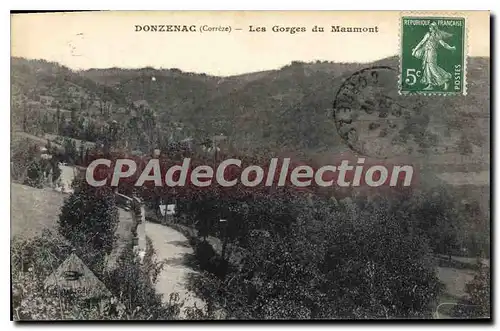 Ansichtskarte AK Donzenac Les Gorges Du Maumont