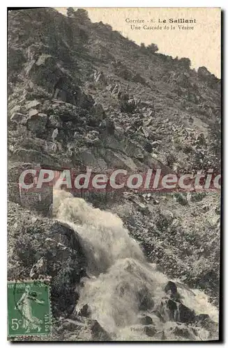 Cartes postales Le Saillant Une Cascade De La Vezere