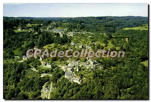 Cartes postales moderne La Roche Canillac Vue Generale Aerienne