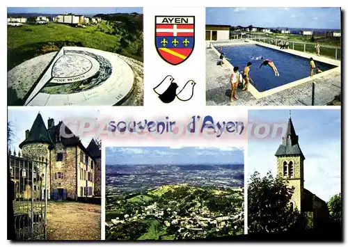 Cartes postales moderne Ayen Village De Vacances Val La Table D'Orientation