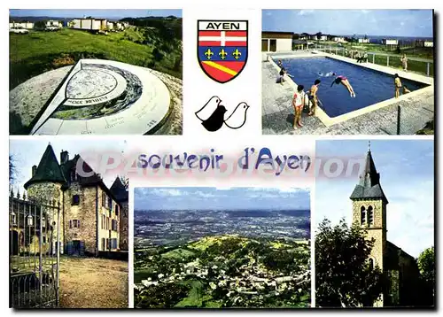 Cartes postales moderne Ayen Village De Vacances Val La Table D'Orientation