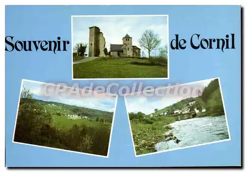 Moderne Karte Cornil L'Eglise La Maison De Retraite Le Pont Sur La Correze