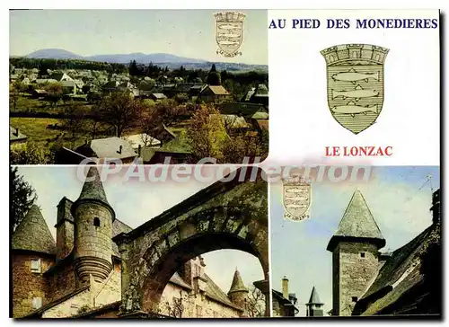 Cartes postales moderne Au Pied Des Monedieres Vue Generale Chateau De Boissy