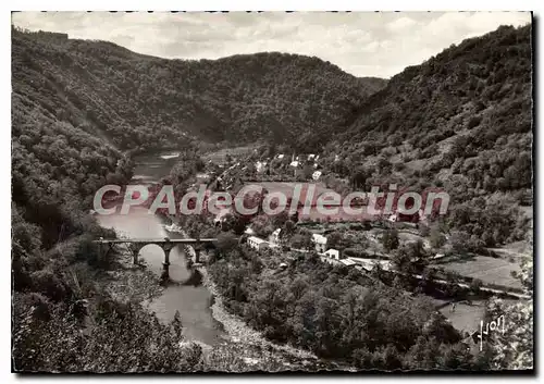 Moderne Karte Spontour Vue Generale Et La Dordogne