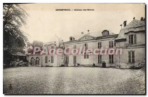 Cartes postales Argenteuil Chateau Des Marais