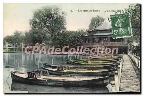 Cartes postales Enghien Les Bains L'Embarcadere