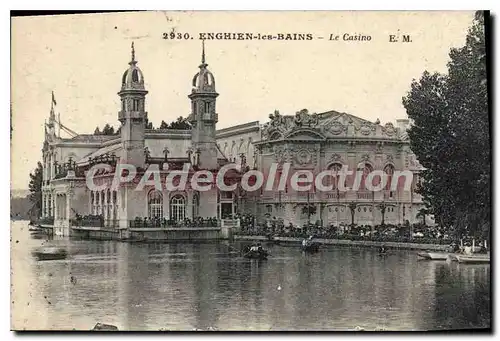 Cartes postales Enghien Les Bains Le Casino