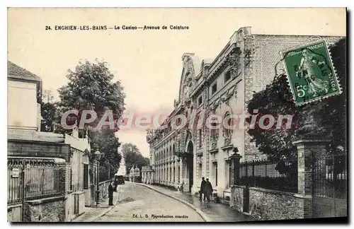 Cartes postales Enghien Les Bains Le Casino Avenue De Ceinture