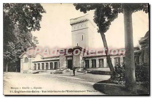 Ansichtskarte AK Enghien Les Bains Vue Interieure De I'Etablissement Thermal