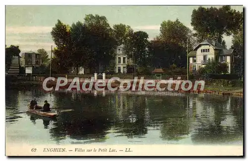 Ansichtskarte AK Enghien Villas Sur Le Petit Lac