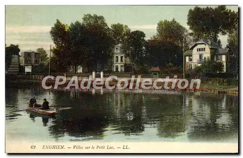 Cartes postales Enghien Villas Sur Le Petit Lac