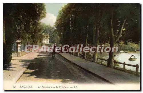 Ansichtskarte AK Enghien Le Boulevard De La Ceinture