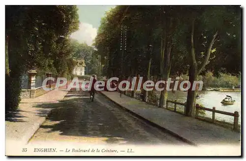 Cartes postales Enghien Le Boulevard De La Ceinture