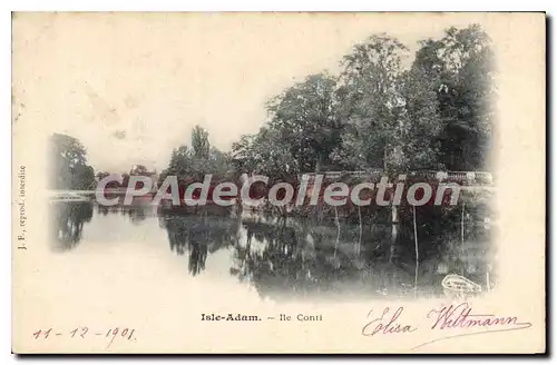 Cartes postales L'Isle Adam Ile Conti