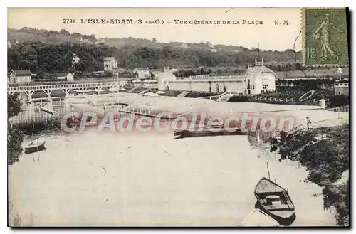Cartes postales Ilse Adam Vue Generale De La Plage