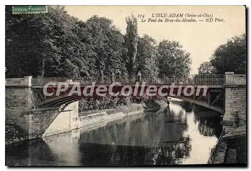 Cartes postales Ilse Adam Le Pont Du Bras Du Moulin