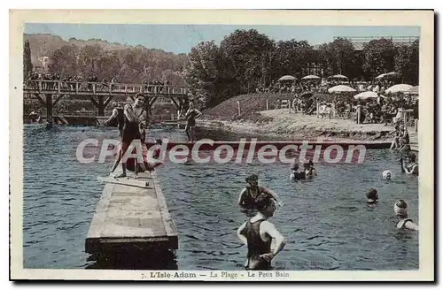 Ansichtskarte AK Ilse Adam La Plage Le Petit Bain