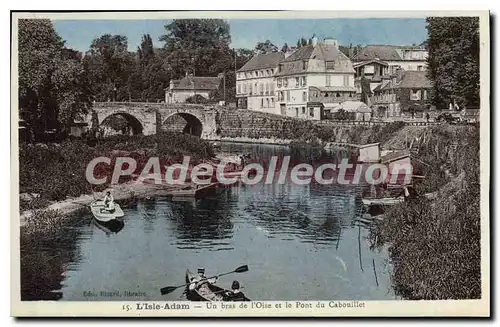 Cartes postales Ilse Adam Un Bras De I'Oise Et Le Pont Du Cabouillet