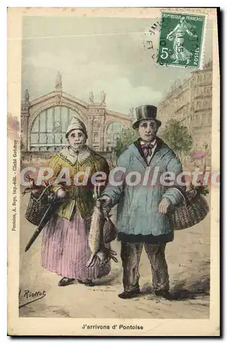 Cartes postales Pontoise J'Arrivons d'Pontoise