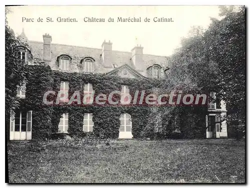 Cartes postales St Gratien Le Chateau Du Marechal De Catinat
