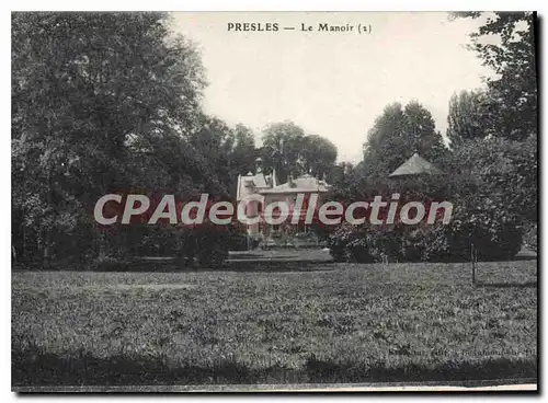 Cartes postales Presles Le Manoir