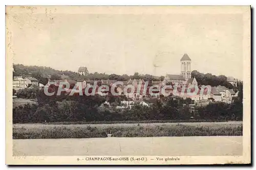 Cartes postales Champagne Sur Oise Vue Generale