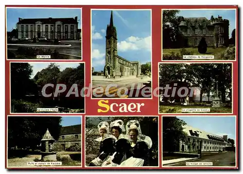 Cartes postales moderne Scaer Sud Finistere