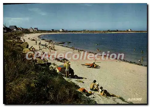 Cartes postales moderne Plouneour Trez La Plage De Kerurus