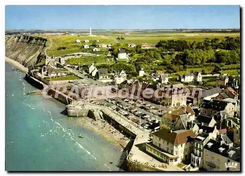 Cartes postales moderne Arromanches Les Bains Port Du Debarquement Vue Aerienne