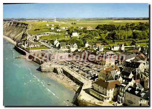 Cartes postales moderne Arromanches Les Bains Port Du Debarquement Vue Aerienne