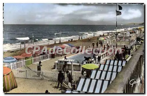 Ansichtskarte AK Cabourg La Piscine Et La Plage