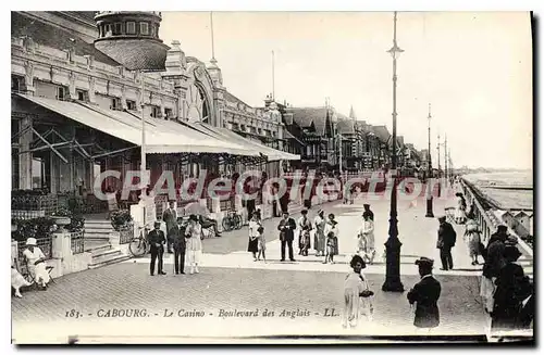 Ansichtskarte AK Cabourg Le Casino Boulevard Des Anglais