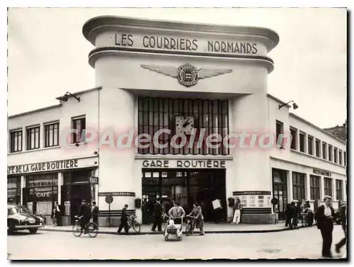 Cartes postales Caen La Gare Routiere