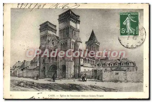 Ansichtskarte AK Caen Eglise De I'Ancienne Abbaye Sainte Trinite