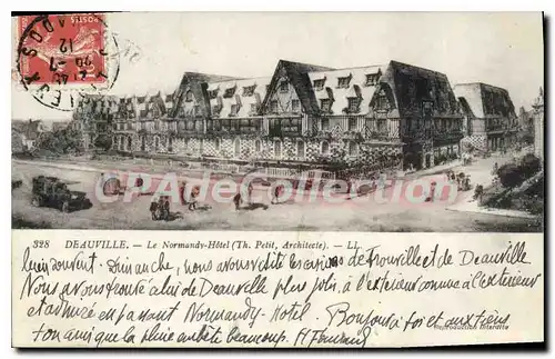 Cartes postales Deauville Le Normandy Hotel