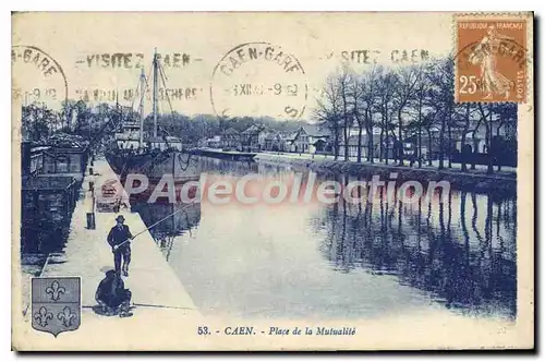 Cartes postales Caen Place De La Mutualite